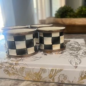 Mackenzie Childs napkin rings
